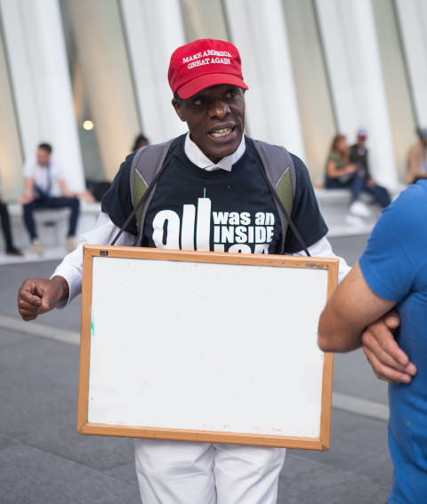 default placard holding image